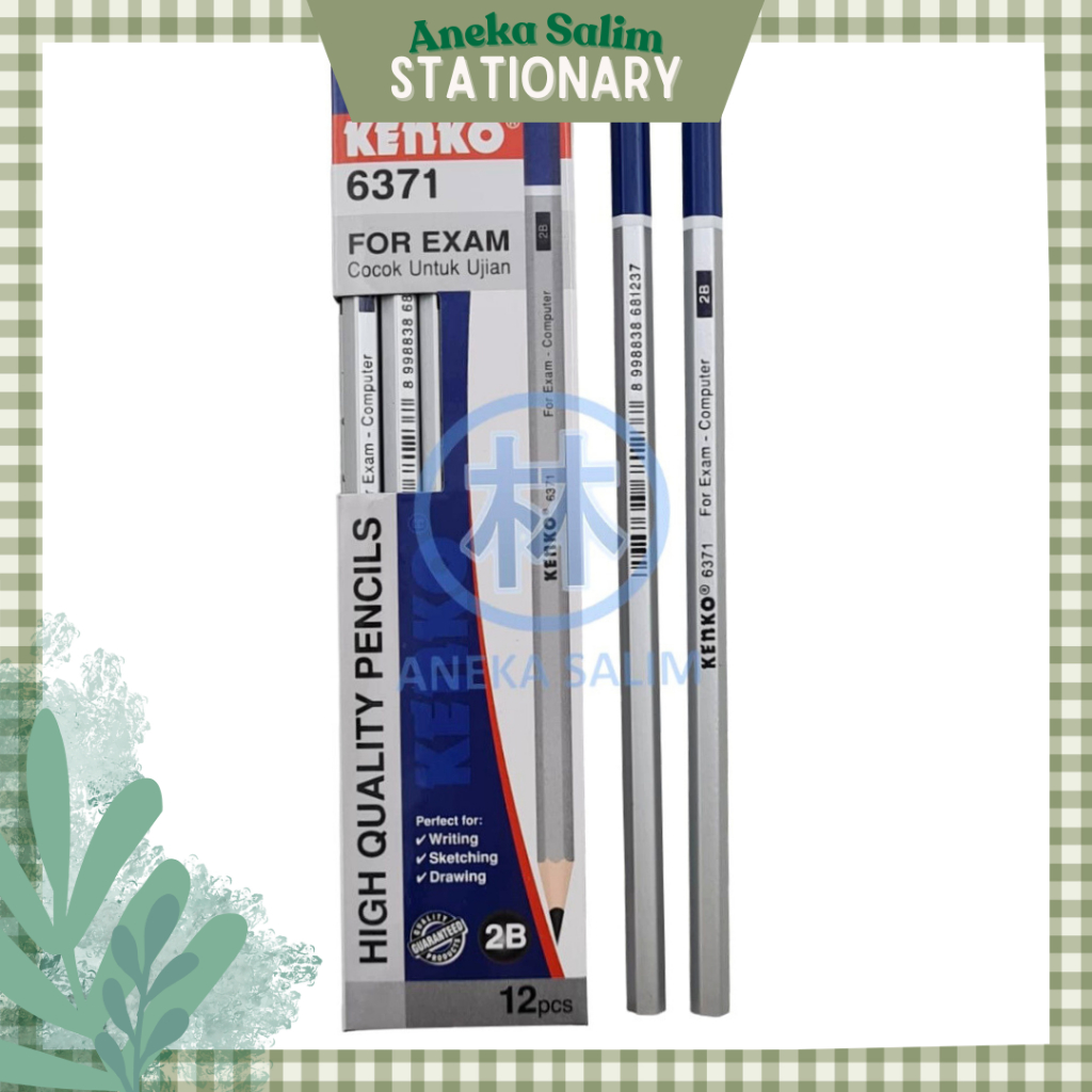 

Anekasalim - Pensil Kenko 2B 6371 (1 BOX / 12 PCS)
