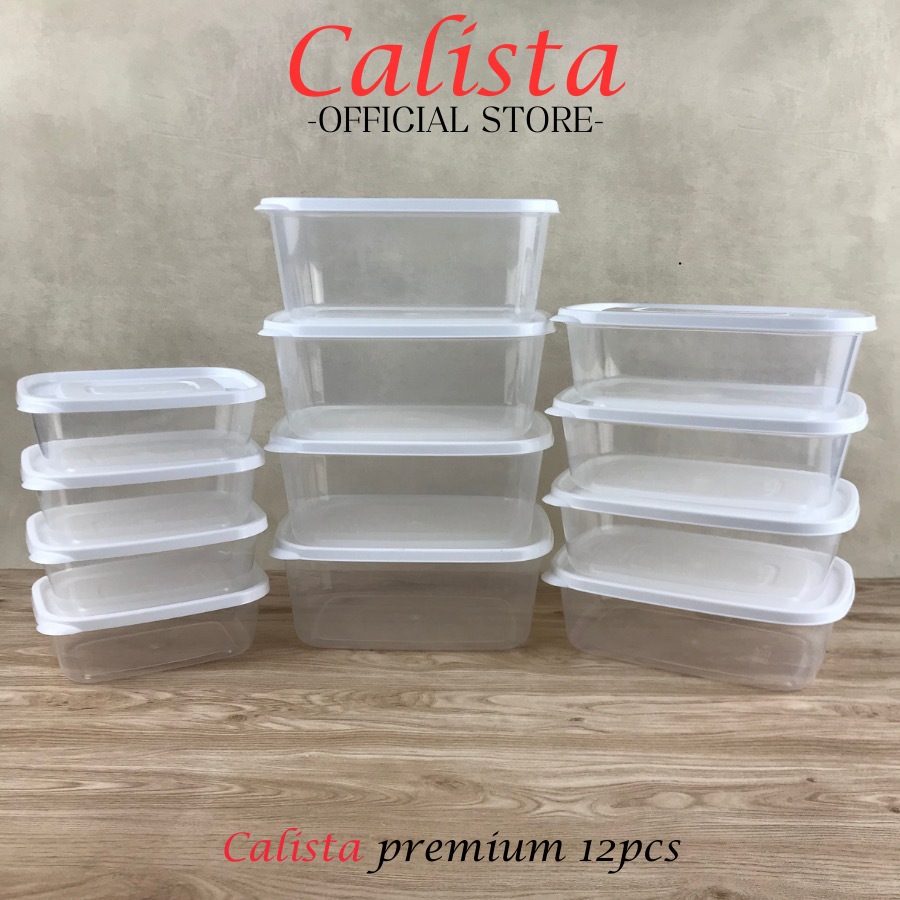 FURANO PREMIUM 12 PCS FULL COLOR WADAH PENYIMPANAN KULKAS FOOD PREPARATION / FOOD CONTAINER