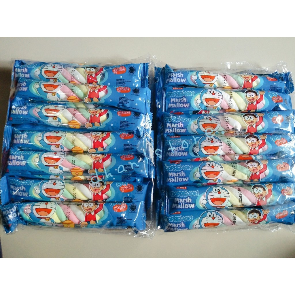 

PERMEN MASMELO marshmallow KEPANG BULAT CUCU MALLOW 20PCS