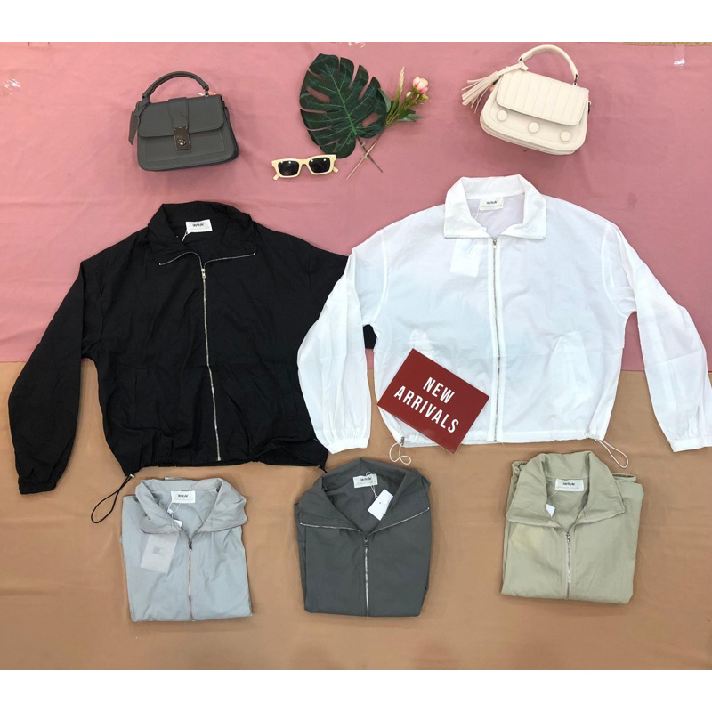 JAKET PARASUT BISA UNTUK SPORT OUTER BIASA OFFICIAL BY MY STYLE