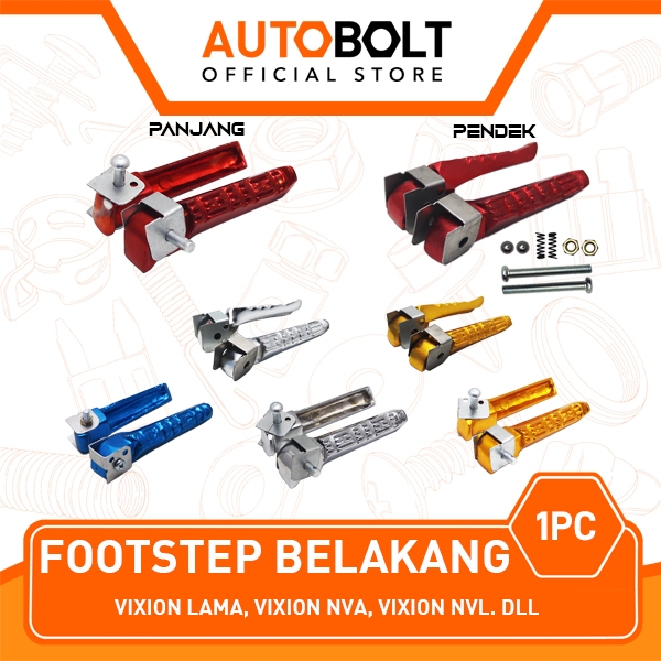 Footstep Belakang Variasi Model Vixion Bisa Untuk Semua Jenis Motor Bebek Sport Yamaha Vixion New NV