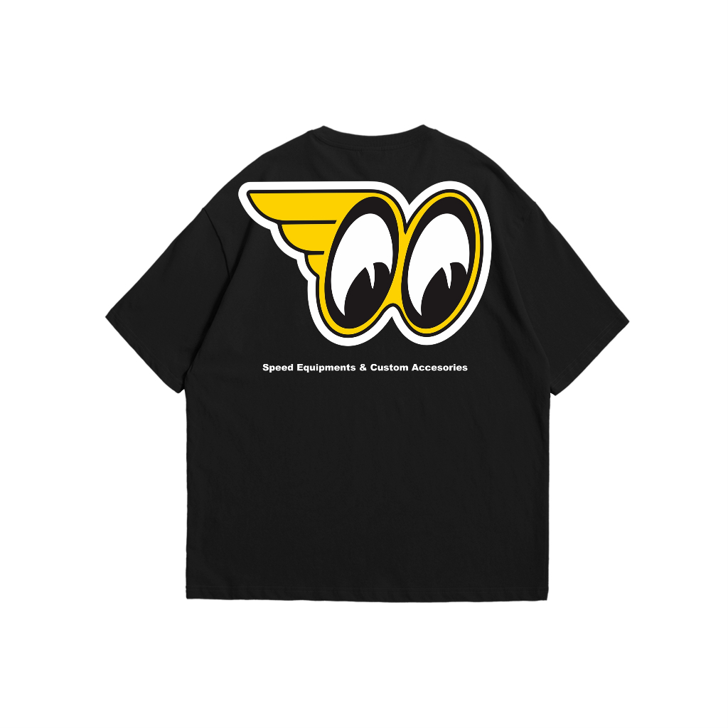 MOONEYES - T-shirt Mooneyes 001 - KAOS MOONEYES - KAOS MOTOR