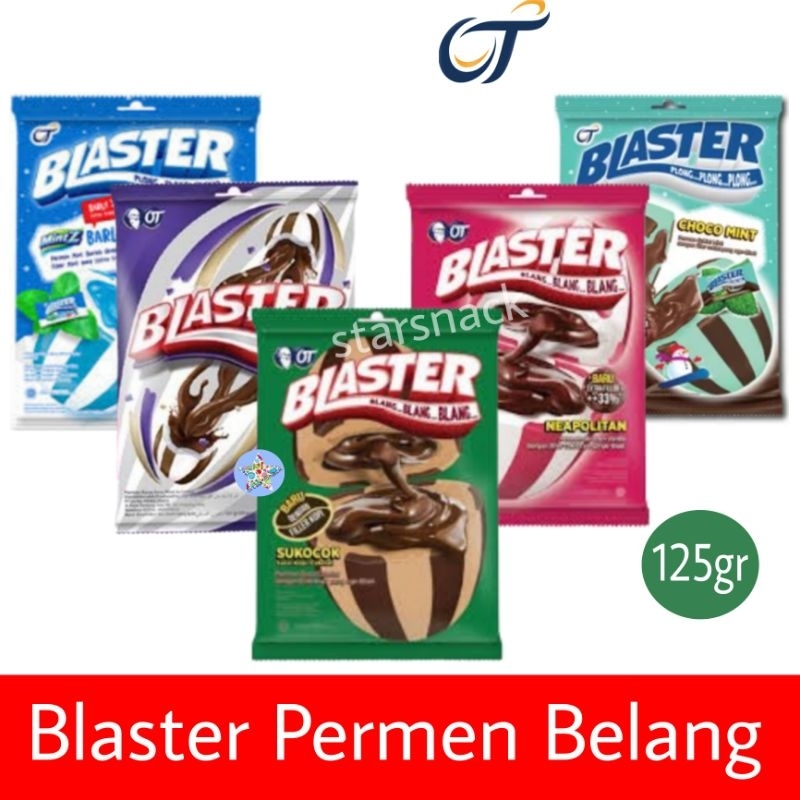 

Blaster Neapolitan sukocok permen belang 125 gr