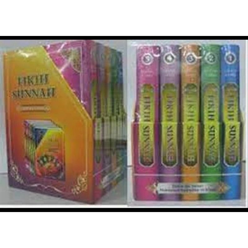 buku Fikih Sunnah Fiqh Fiqih Sayyid Sabiq 5 jilid Lengkap jilid 1 2 3 4 5 Cakrawala ORIGINAL