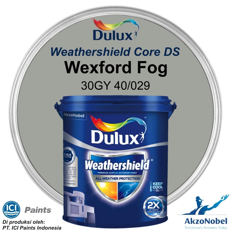CAT DULUX WEATHERSHIELD 2.5 LT - WEXFORD FOG 30GY 40/029