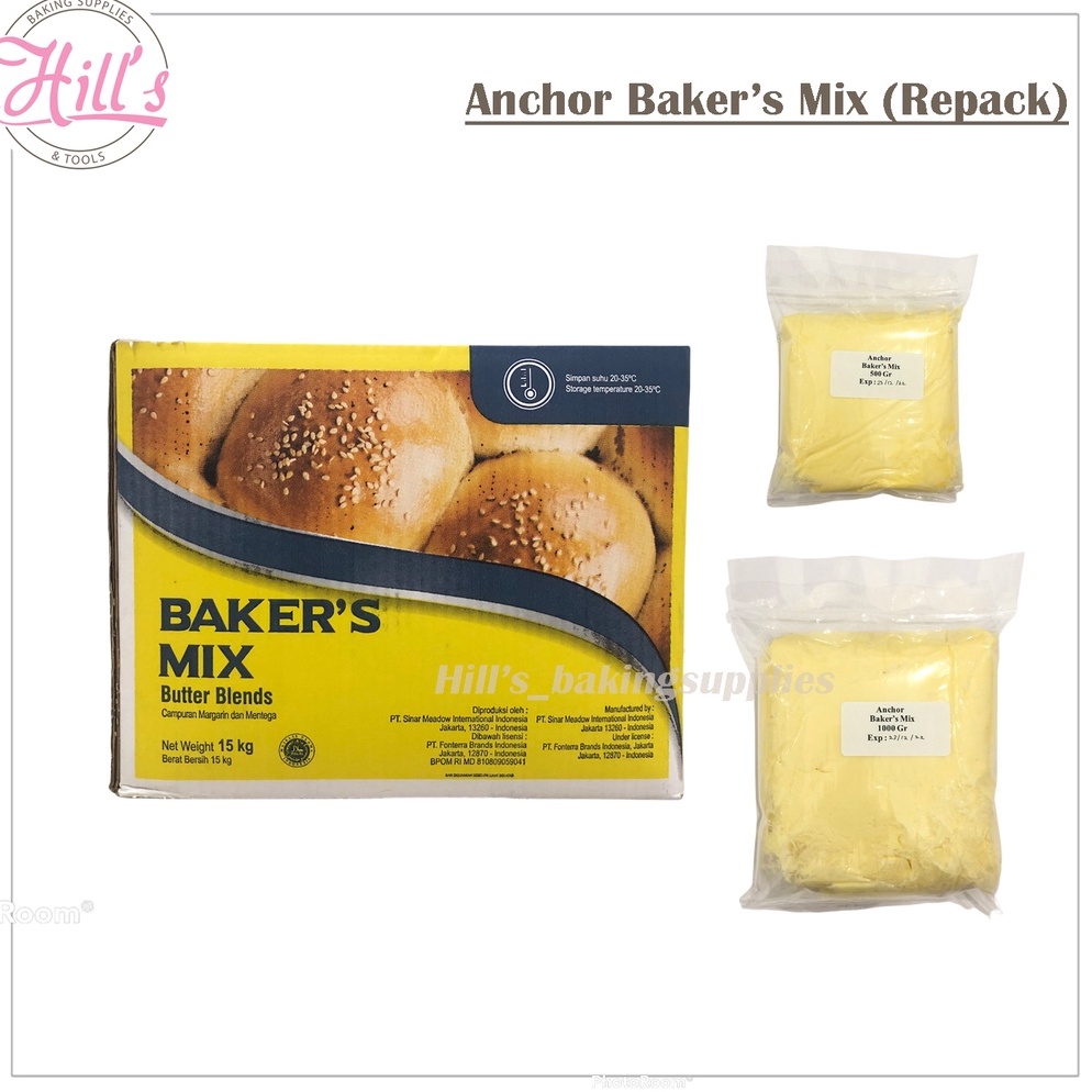 

PRODUK LCZKI PROMO MURAH ANCHOR BAKERS MIX 5 GR 1 KG BLEND BUTTER MARGARINE BUTER MARGARIN MENTEGA BAKER BAKERS BAKERMIX 1 GR CWZ