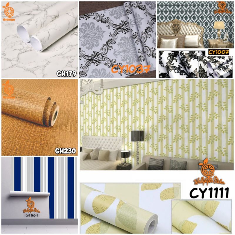 PROMO WALLPAPER DINDING 45CM*8M-10M /7,5M MOTIF WALLPAPER KARAKTER TERMURAHh