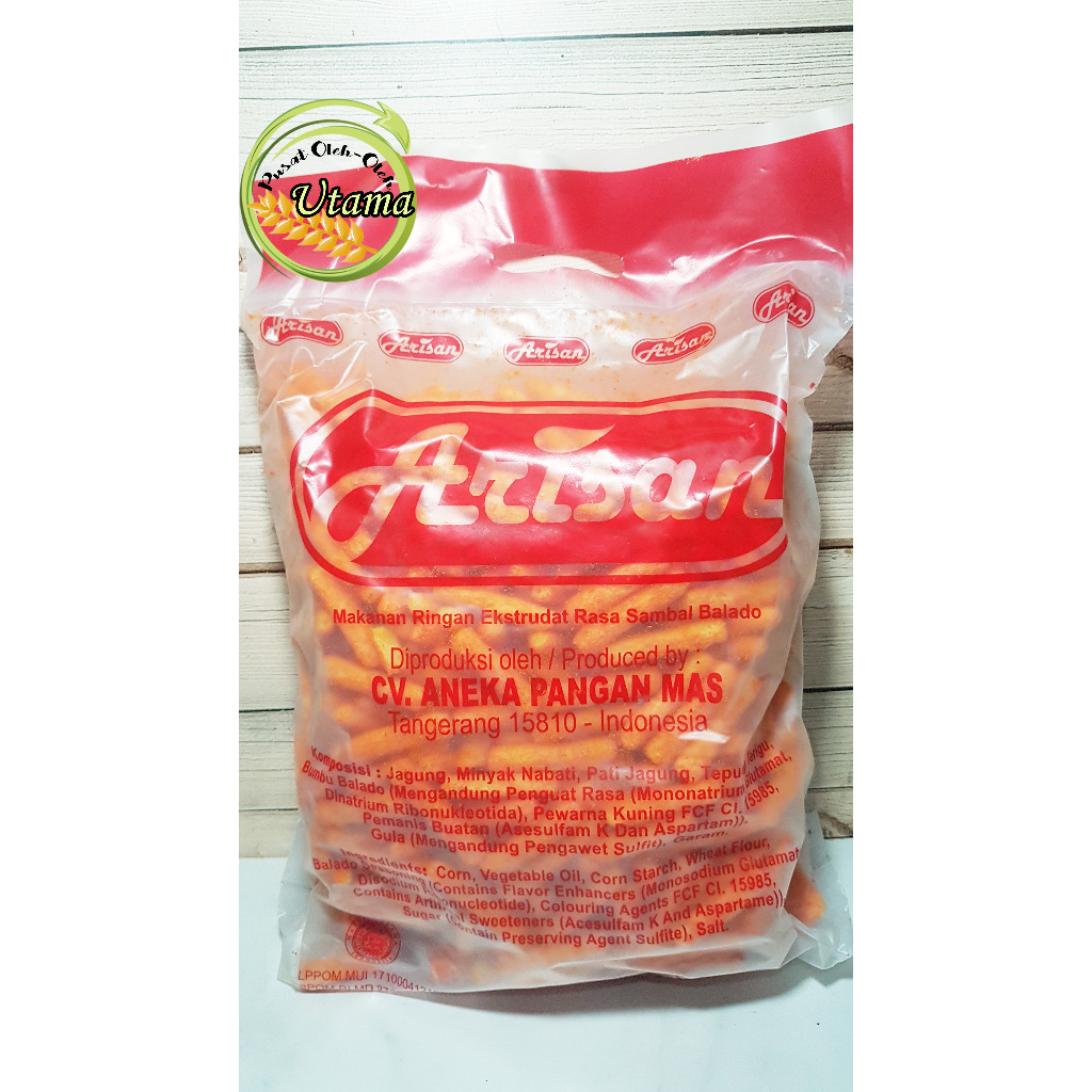 

Stik Arisan - Stik Balado - Stik Sapi Panggang - Snack Beras Pedas Manis