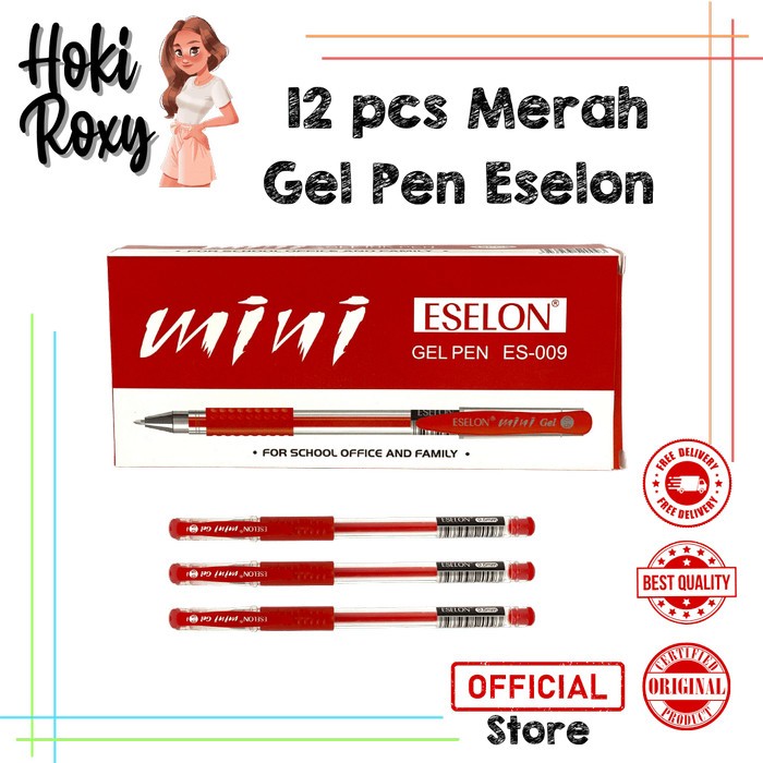 

Pulpen / 12pcs pulpen gel / ballpoint / Pulpen gel MINI Eselon ES009