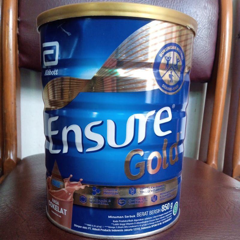 

Ensure Gold Rasa Coklat 850 gram Exp 31 Juli 2025