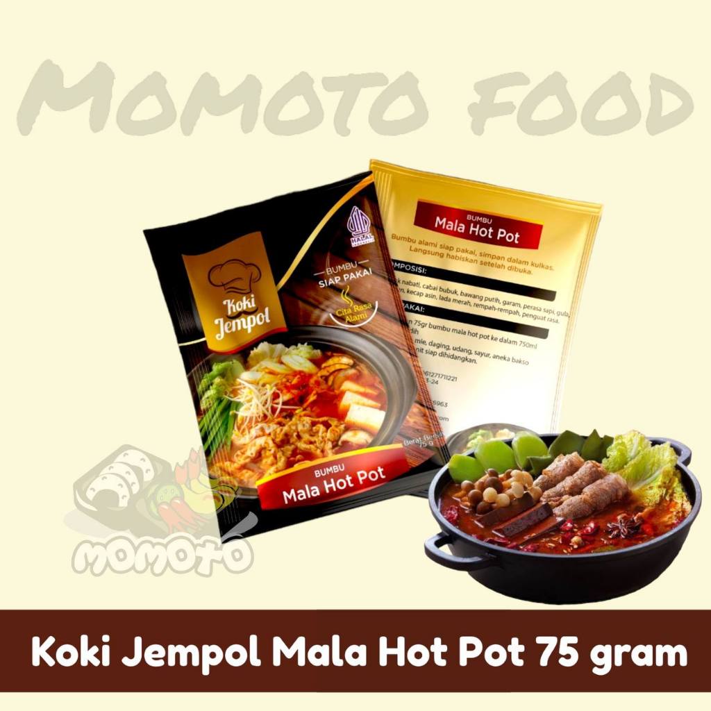 

Koki Jempol Bumbu Mala Hot Pot 75 gram