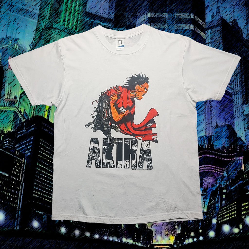 Vintage Akira Tetsuo Shima Vintage T-shirt Oversized #15