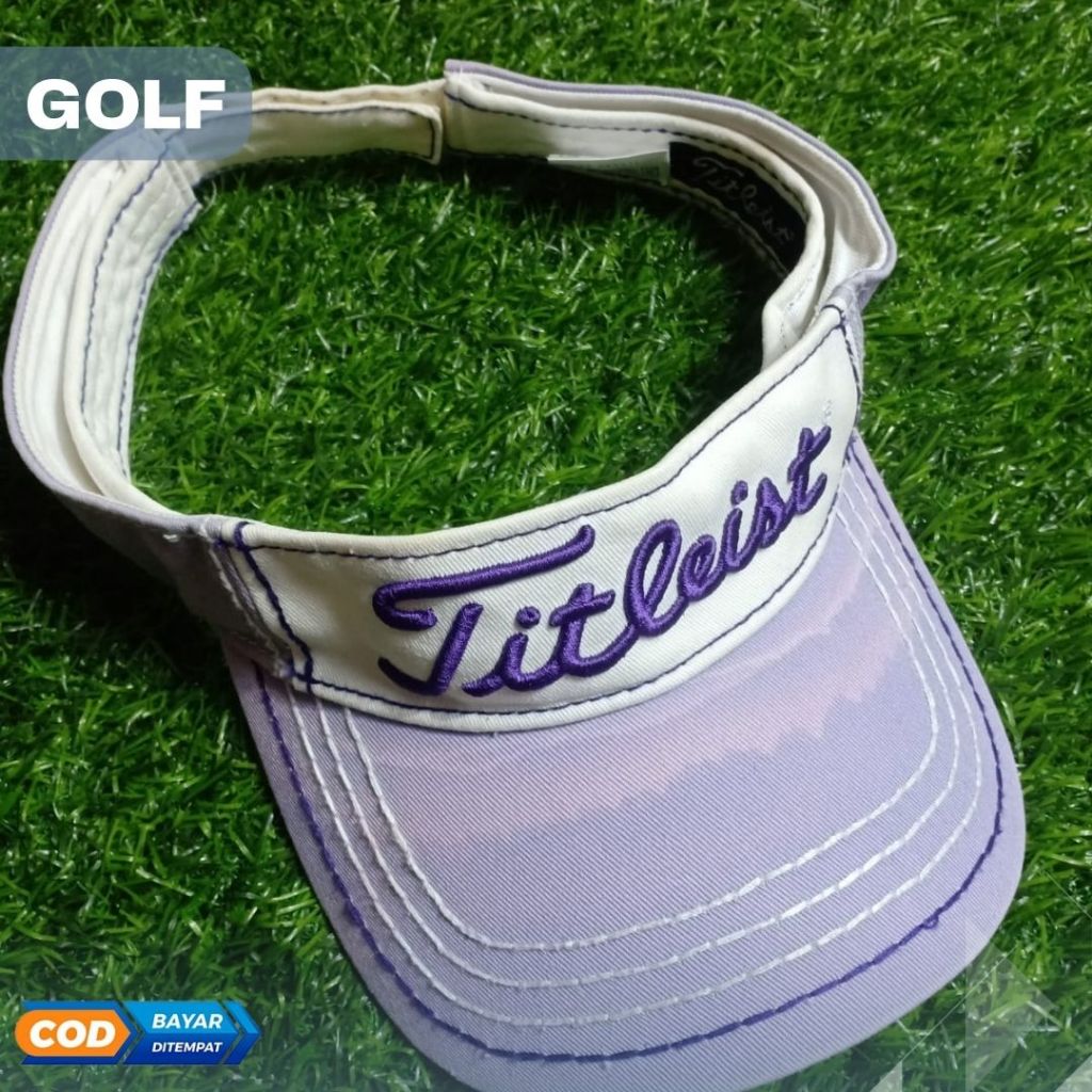 Topi Golf Visor Titleist