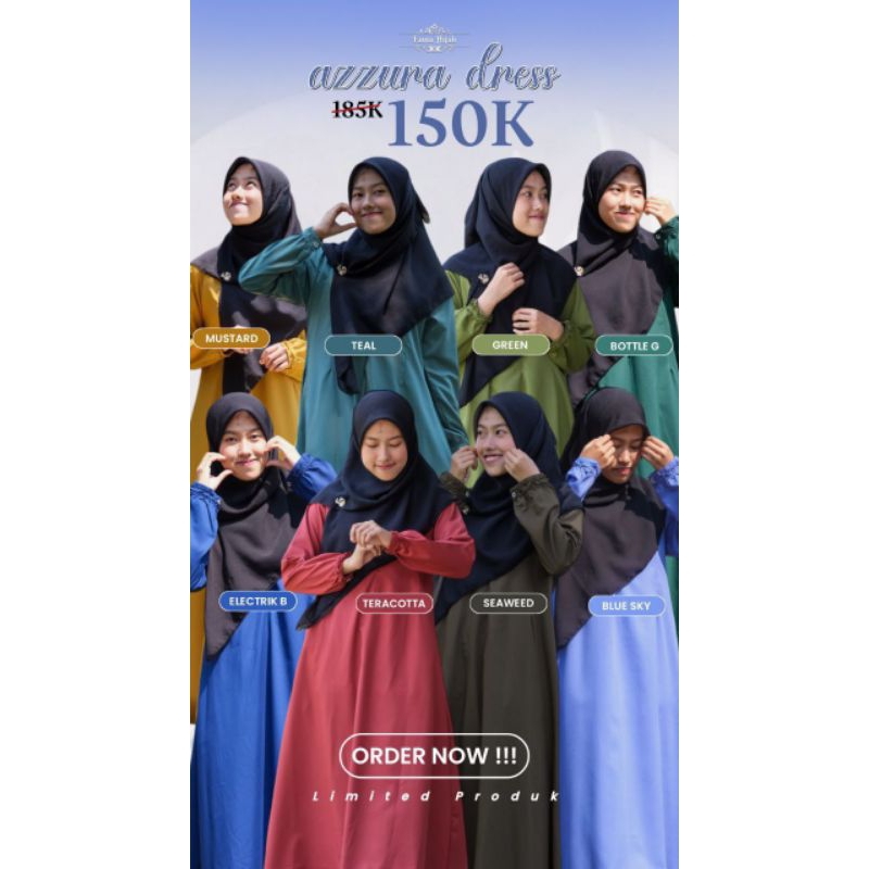 NEW Azzura dress by Fania Hijab