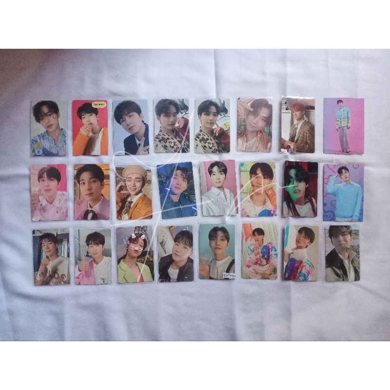 Photocard Seventeen II Wonwoo Mingyu Jeonghan Hoshi Dokyeom TC Selca Cafe