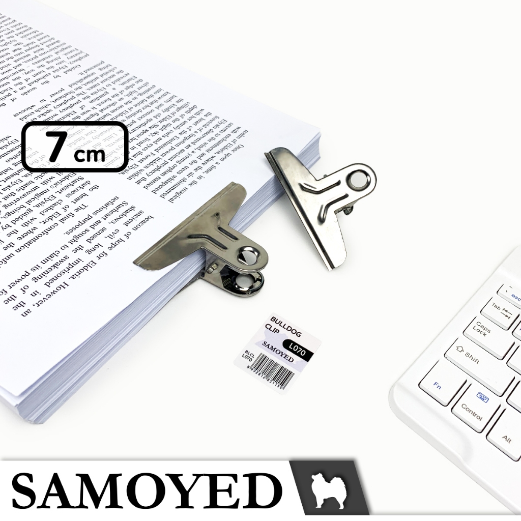 

SAMOYED BLCL-L070 Klip / Penjepit / Jepitan Kertas / Paper / Bulldog Clip 70 mm