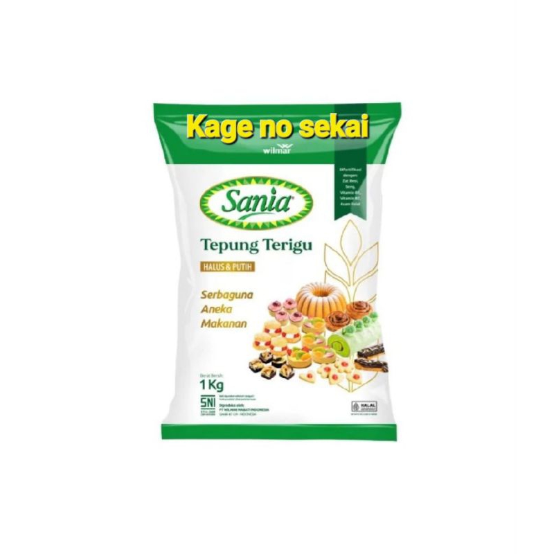 

Sania Tepung terigu serbaguna 1kg