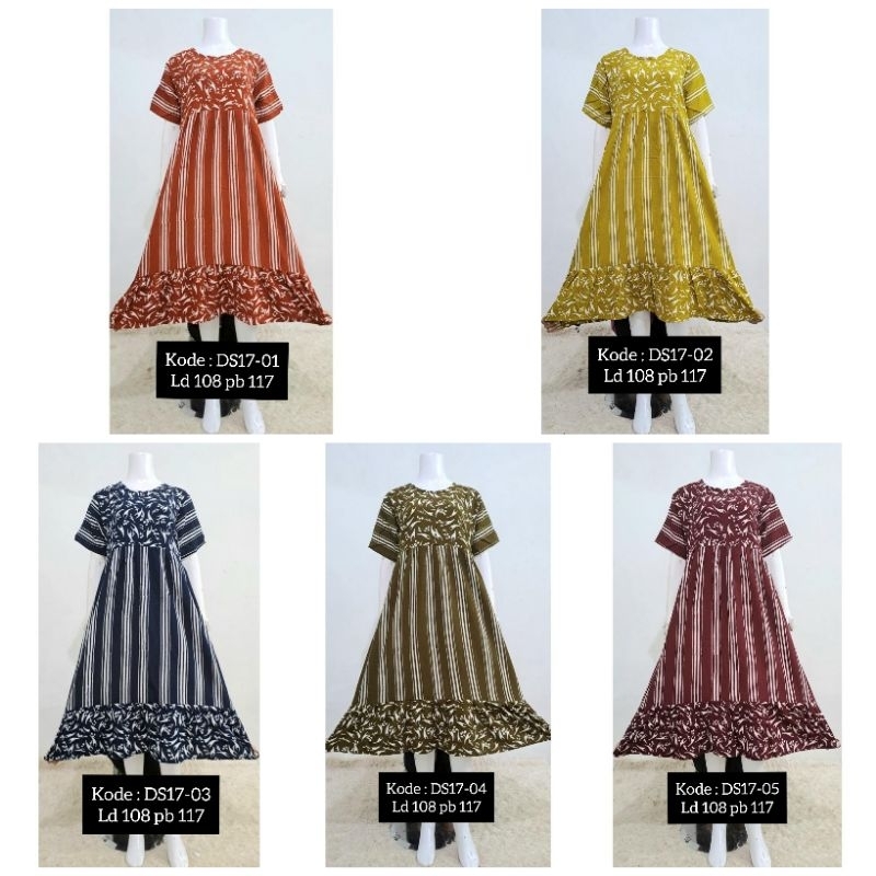 (COD) Daster susun batik ziyan pekalongan