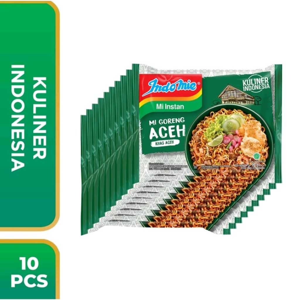 

Indomie Mie Instant Goreng Aceh - 10Pcs