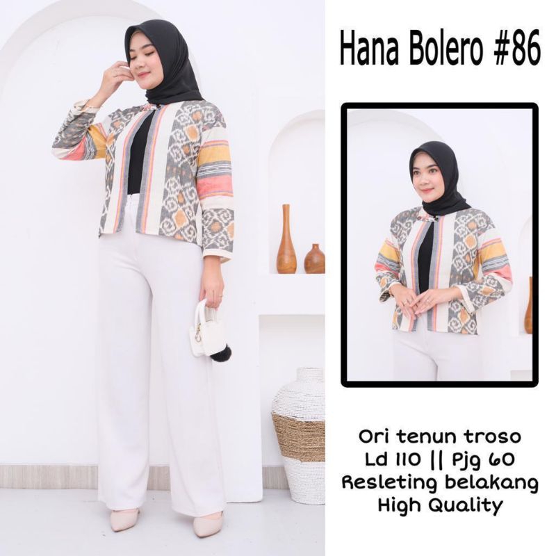 TERBARU - COD Bolero Tenun Wanita Terbaru • Blazer Batik Etnik • Ori Tenun Troso Jepara • Bolero Bat