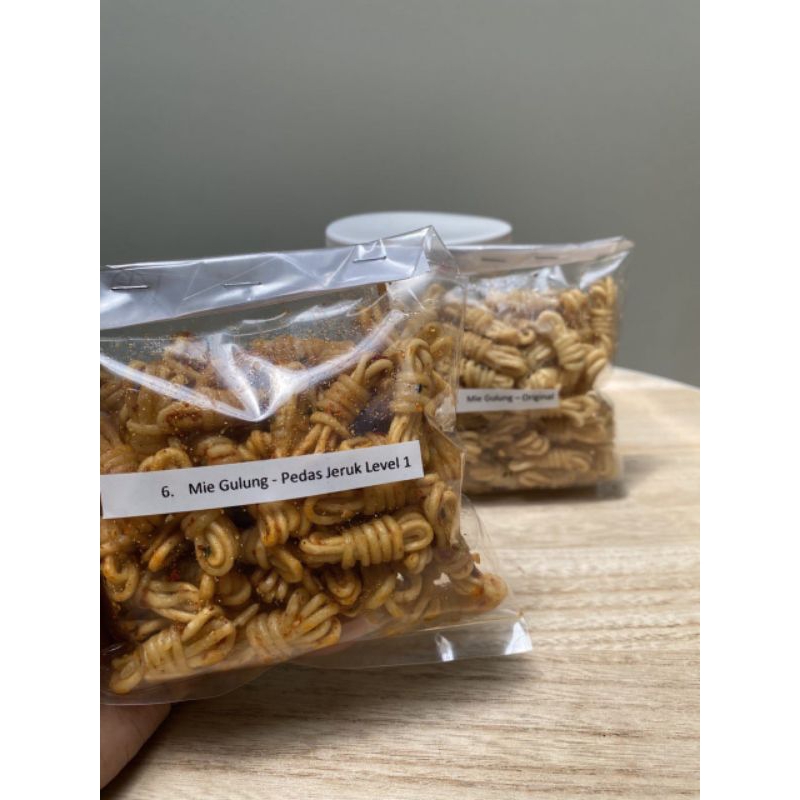 

Mie Gulung Pedas Jeruk Kemasan Plastik