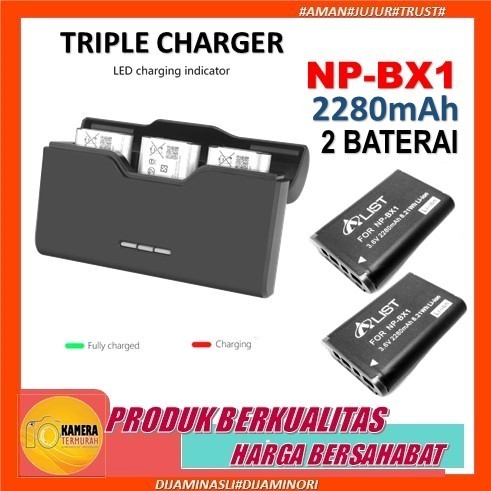 Baterai Sony DSC RX100 HDR AS15 RX1 H400 AS10 HX300 WX300 HX50v CX405 Batre NP-BX1