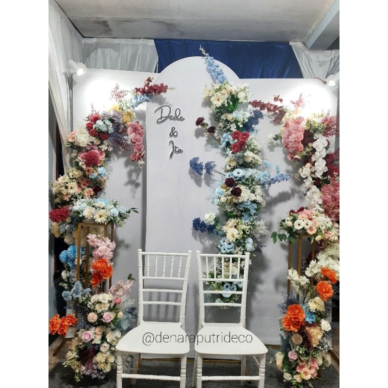 Dekor akad tangerang dekor lamaran tangerang murah