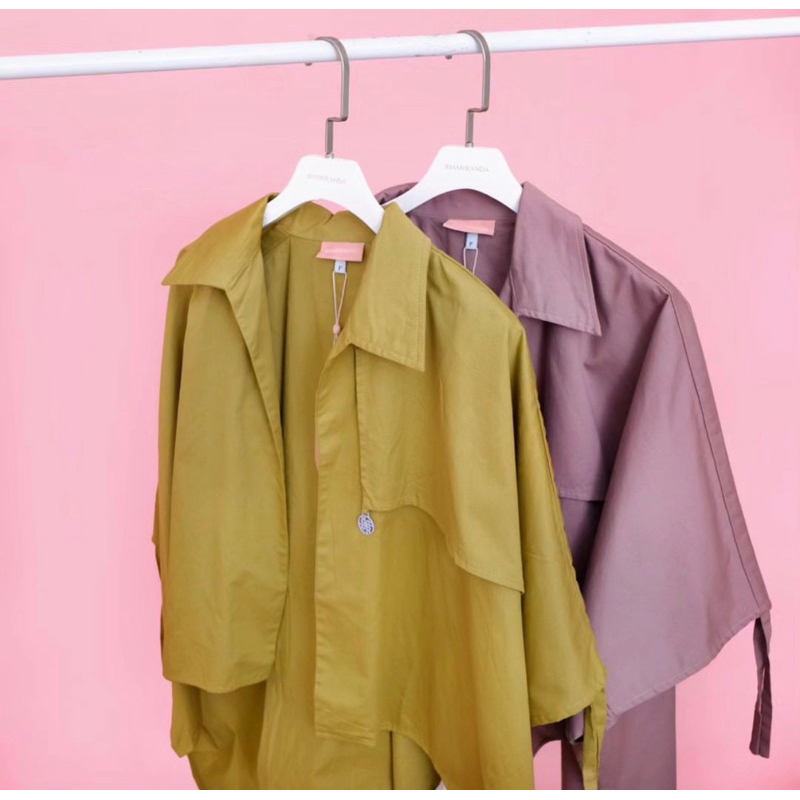 Sayana Outer Riamiranda Bhrava RM Winter 2023 Baju Ria Miranda Rompi Blazer Original