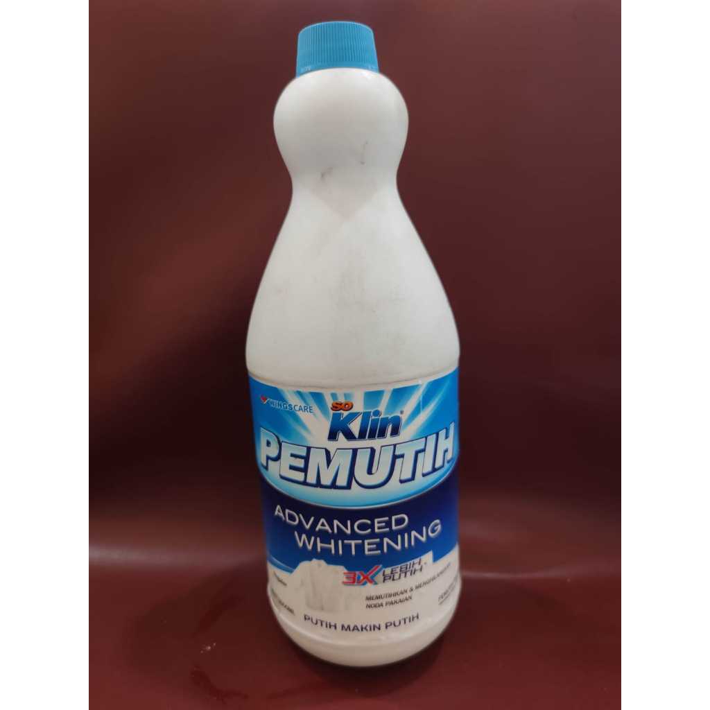 So Klin Pemutih Reguler 1000ml - Pemutih Baju