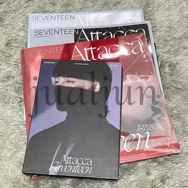 [ALBUM ONLY] Seventeen Attacca Op1 Op2 Op3, Attacca Carver Scoups