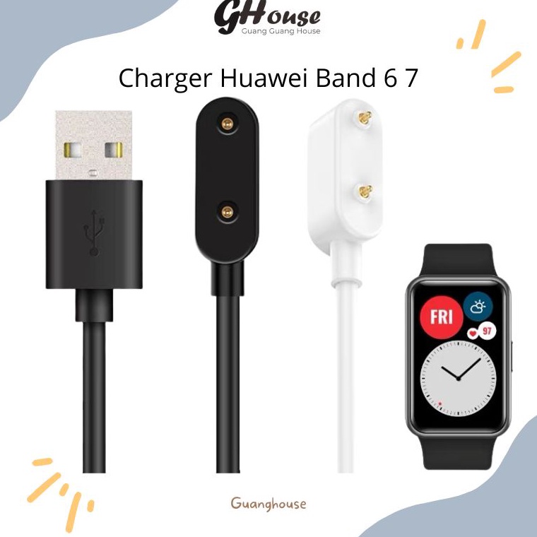 gN Kabel Charger Huawei Band 7 Kabel Charging Huawei Band 6 Band 7 USB Kabel Charger Honor Band 6 Hi