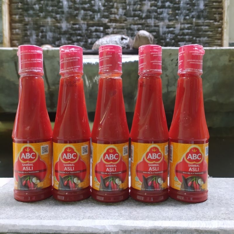 

saus sambal asli ABC botol 135ml