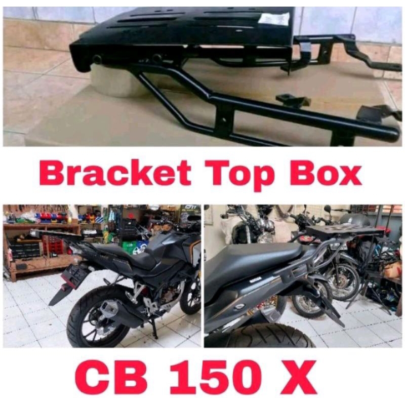 Bracket Box CB 150 X Model Geser, Breket Top Box CB150X Kucay Givi Shad Kappa KMI Pannier Universal