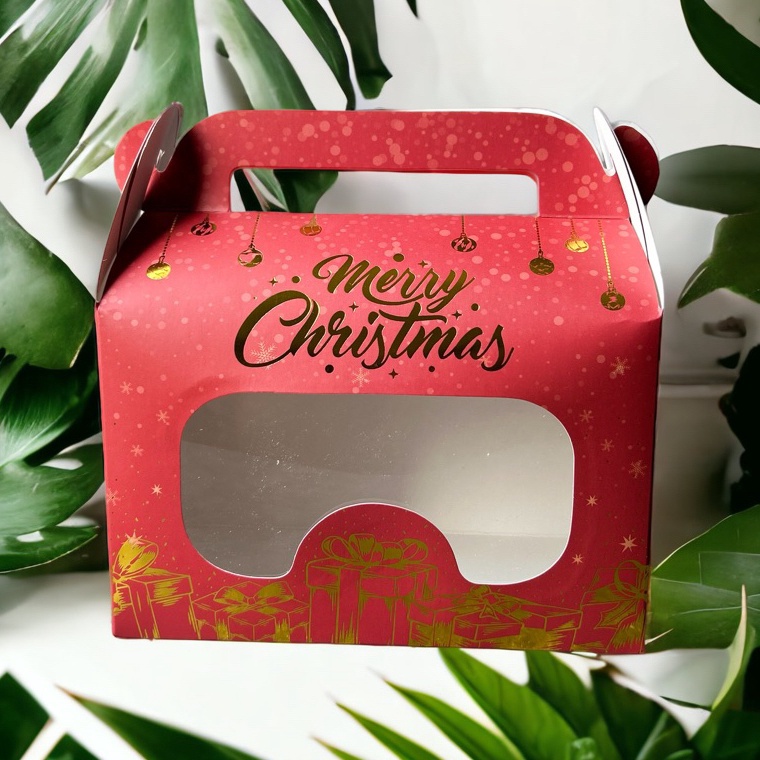 

KODE OQO81 Ashadewi Gayatri Jasper Gable box 2x1x12 cm Gable box jendela dessert box Golden Christmas 223