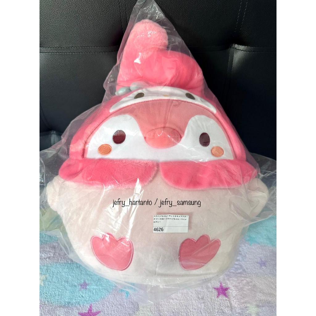 Boneka My Melody Koupen Chan Super BIG Giga Jumbo Plush Original Sanrio Jepang Burung Penguin Pingui