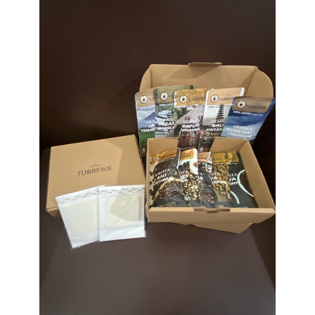 

Paket Hampers/Hampers Kopi/Coffee Hampers/Paket Kopi Sachet SIlver - Medium 10's