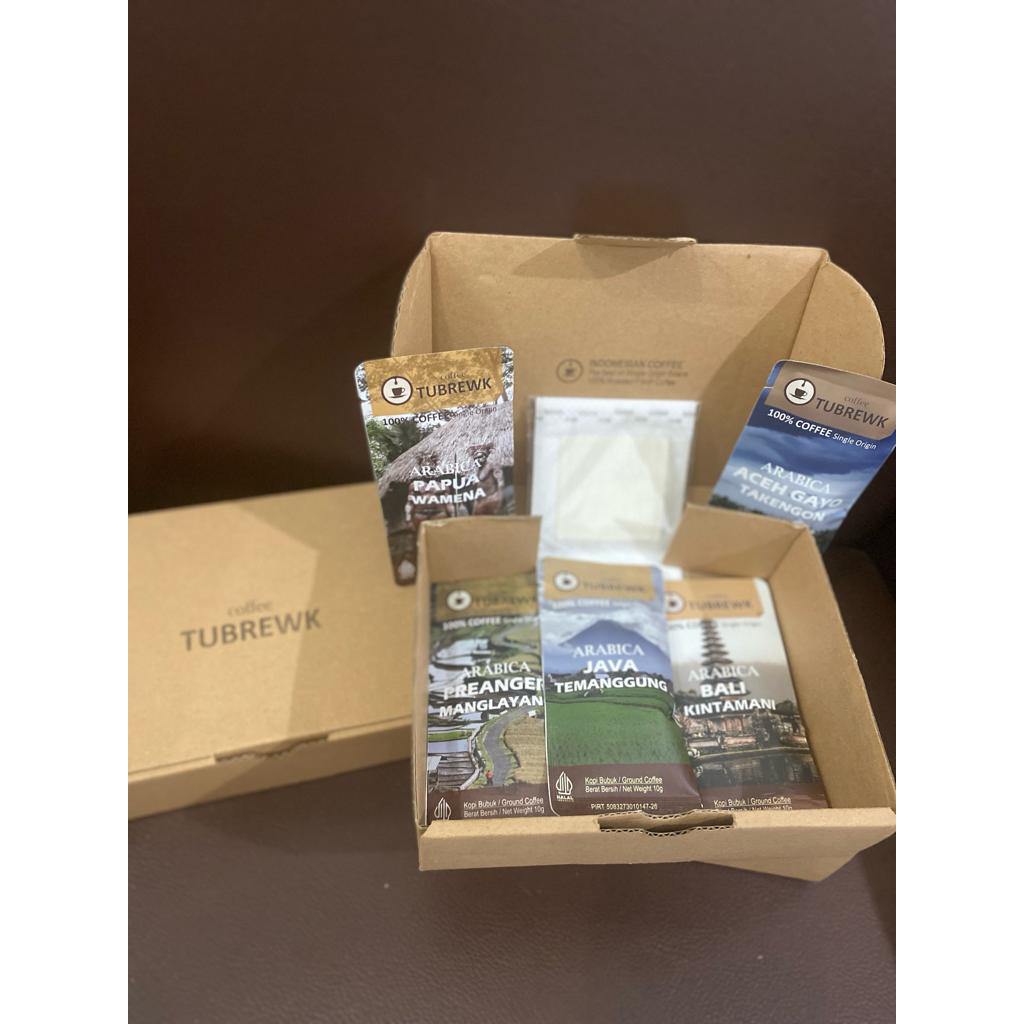 

Hampers/Hampers Kopi/Coffee Hampers/Paket Kopi/Kopi Set/Paket Hampers Kopi Silver Small 5's