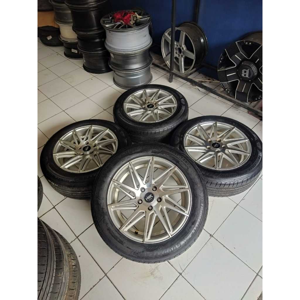 velg mobil bekas BALIGE HSR ring 17 pcd 5x114,3 untuk inova rush terios x pander