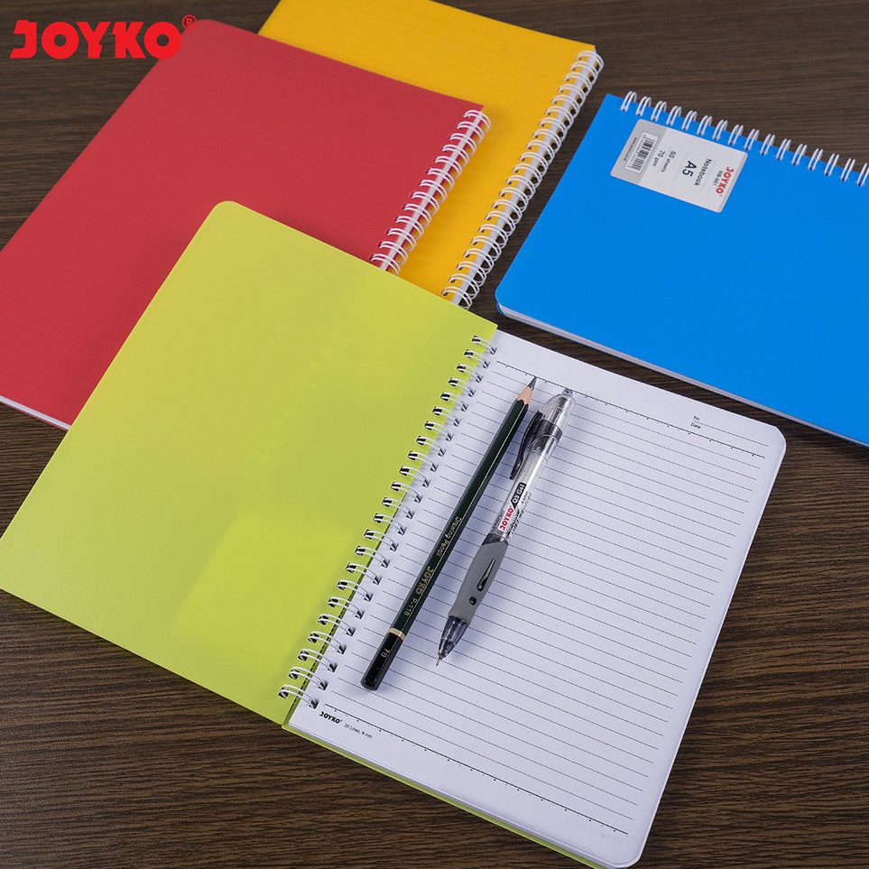 

Murah JOYKO NOTEBOOK DIARY A5 6 SHEETS BUKU CATATAN AGENDA BERGARIS MURAH BERKUALITAS NB661