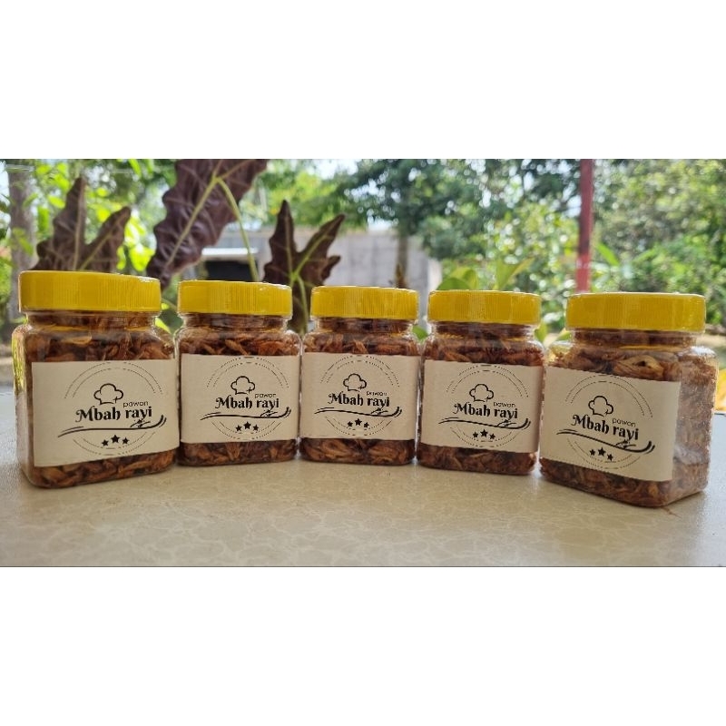 

BAWANG GORENG by PAWON MBAH RAYI (kemas toples 200ml)