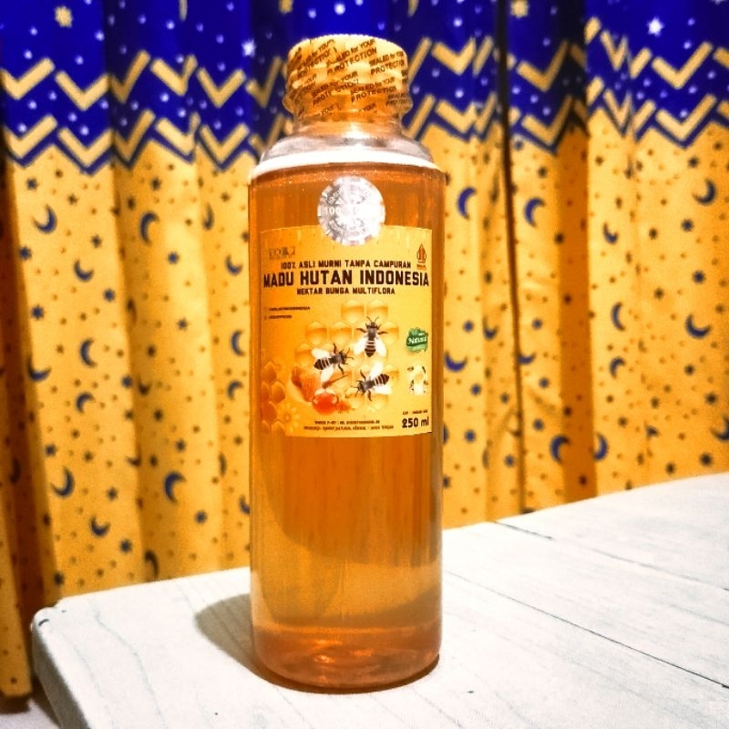 

Madu Hutan Multiflora 100% Murni tanpa campuran 250 gram