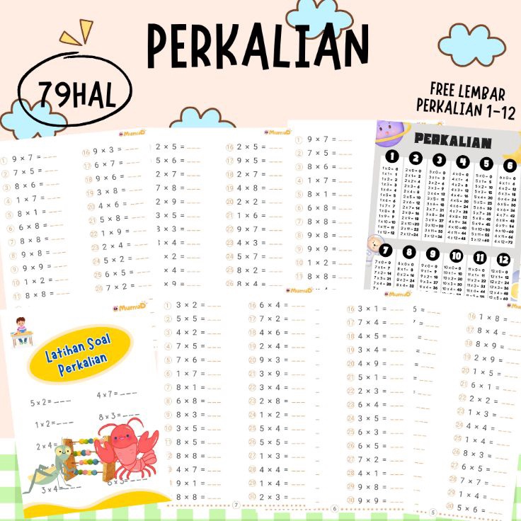 

soal matematika SD latihan soal matematika perkalian pembagian