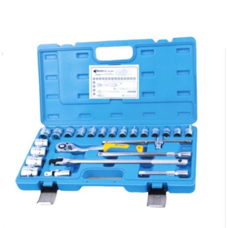 KUNCI SOCK SET 24PCS 1/2 SOCKET SET SOCKET WRENCH SET 1/2 INCH BENZ