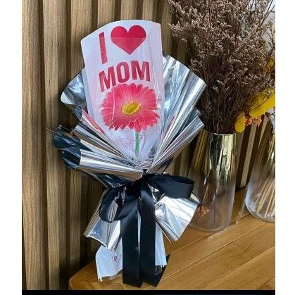 buket bunga hari ibu medan | buket single hari ibu | buket mini hari ibu