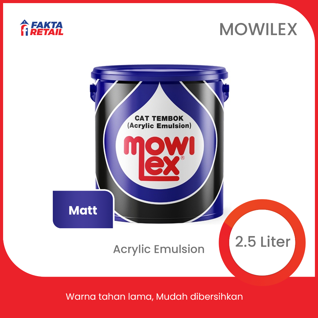 Mowilex Acrylic Emulsion 2.5 Liter