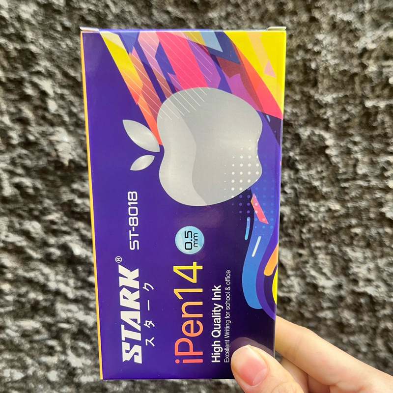 

[12PCS/LUSIN] Pen IPEN 14 Rainbow STARK ST8018