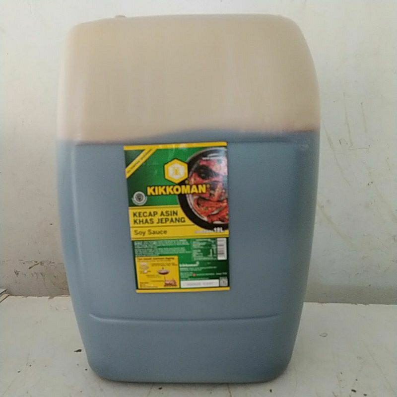 

Kikkoman Shoyu 18 ltr Halal Kecap Asin Jepang