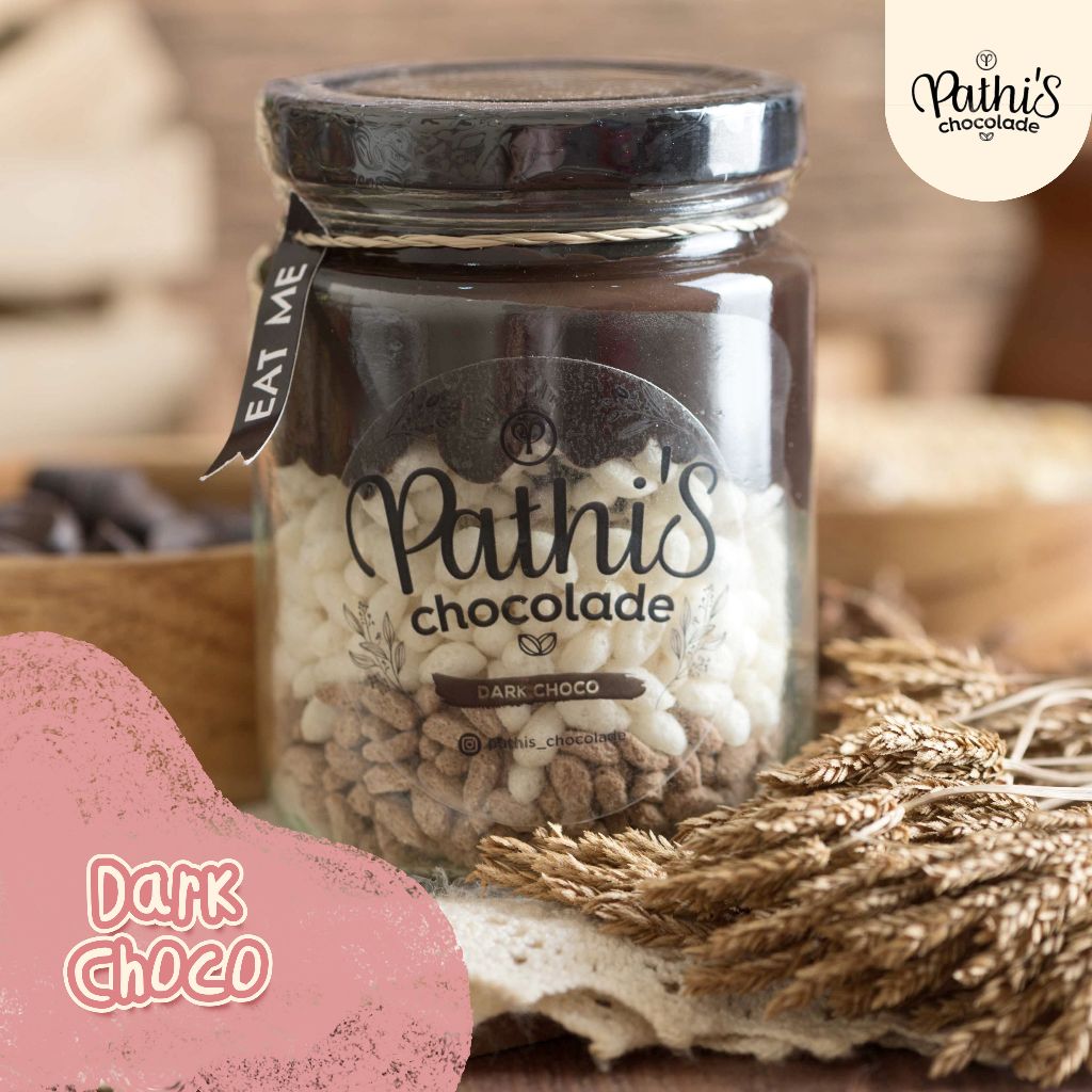 

Pathis Chocolade Chocolate In Jar Coklat Snack Cemilan - Dark Choco - Cocok Buat Naikin Mood Kamu Hadiah Orang Tersayang