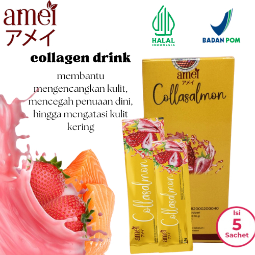 

amei collagen drink collasalmon original & halal