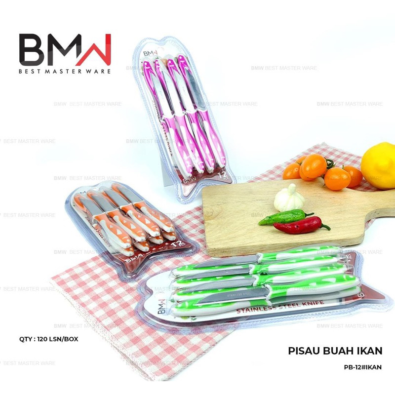 pisau ikan BMW per pak